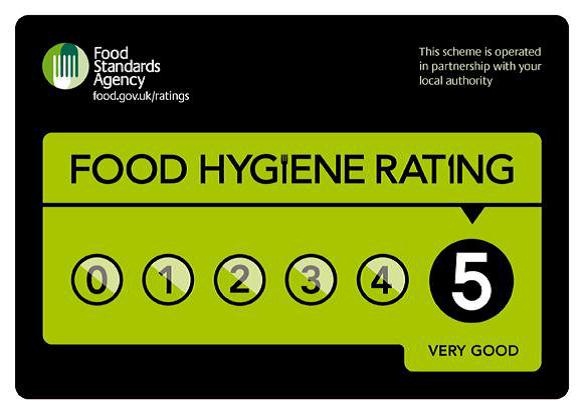 5 star food hygiene